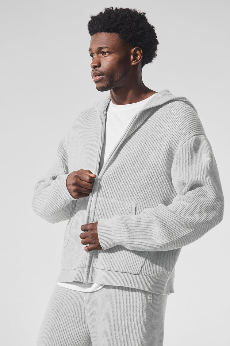 Rib Knit Zip Pullover – ARCHI GIBBOUS